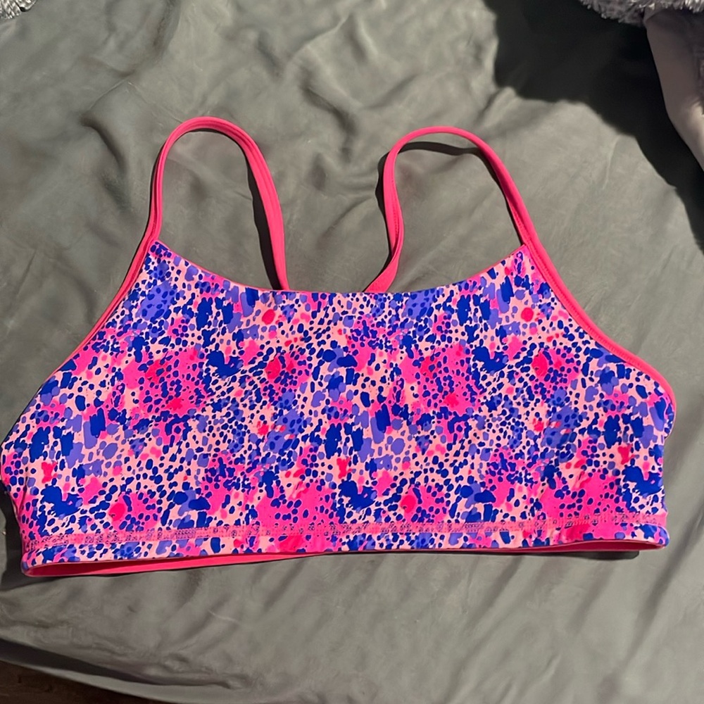 BUFFBUNNY REVERSIBLE SPORTS BRA FASHUN PRINT